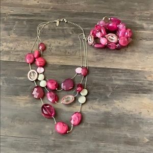 NYC Necklace and Bracelet